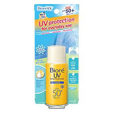 Looking at the ingredients list, this sunblock is surely in the physical sunscreens list as it contains zinc oxide. Kao Malaysia Product Catalogue Biore Uv Perfect Protect Milk Cool Spf50 Pa