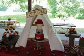 Camp jace, designed by fearon may events. 23 Awesome Camping Party Ideas Spaceships And Laser Beams
