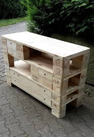 Xxl Sideboard Tv Schrank Aus Paletten Palettenmobel Sideboard Tv Cabinet Pallet Furniture Outdoor Pallet Furniture