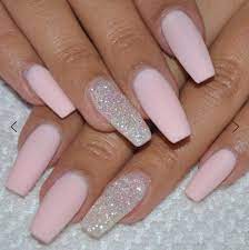 Nail Designs Pink Acrylic Nails Baby Pink Nails Minion Nails