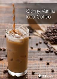 Skinny Vanilla Iced Coffee 27 Calories And 0 5 G Sugar Vegan Vegetarian And Gluten Free Healthy Iced Coffee Vanilla Iced Coffee Vanilla Iced Coffee Recipe