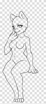 Furry Base Free Sitting Monster Sketch Transparent Background Png Clipart Hiclipart Free to use canine base for anyone c: furry base free sitting monster sketch