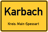 Straßen in Karbach - Straßen- und Ortsinformationen