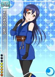 sonoda umi kunoichi ラブライブ イラスト アニメの女の子 ラブライブ