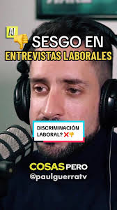❌ ¿Sesgo en entrevistas de trabajo? Cómo minimizarlo y contratar mejor  @gianluca_rosania 🔥 Mira el podcast completo en Spotify y YouTube — 🔗  link en mi perfil 👈 #entrevistalaboral #recursoshumanos ...