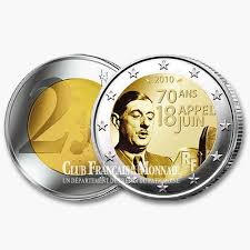Large 2 euro commemorative collection with rare coins most of them were found in circulation the quality ranges from brilliant uncirculated to bonjour piéce de 2 euro rare et chére,????? Tresor Du Patrimoine 2 Euro France 2010 70e Anniversaire De L Appel Du 18 Juin 1940 Du General De Gaulle
