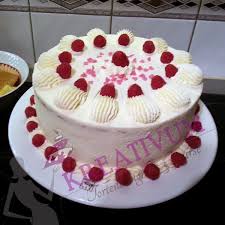 Himbeer Mascarpone Torte Kreativum Tortendesign Kurse