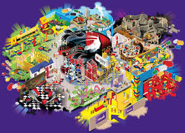 All The Attractions At Legoland Discovery Center Kansas City Legoland Kansas City Visual Map
