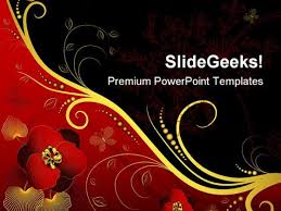 Get it as soon as fri, mar 5. Red Black And Golden Floral Background Powerpoint Templates And Powerpoint Backgrounds 0411 Presentation Graphics Presentation Powerpoint Example Slide Templates