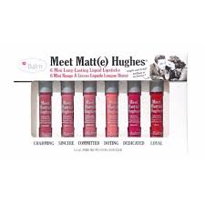 Thebalm Meet Matte Hughes Mini Kit Liquid Lipstick Set Meet Matte Meet Matte Hughes