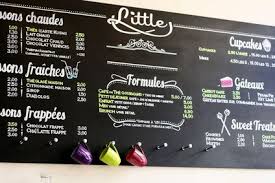 Formules Little Petits Gateaux Cupcakes Lyon Salon De The Cafe Salon De The Menu Cafe Menu Salon