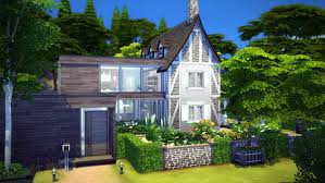 Une grande maison contemporaine pour une grande famille contemporaine ! Creations Pour Les Sims 4 Fezet
