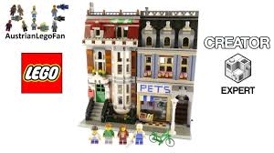 Lego Creator 10218 Pet Shop - Lego Speed Build Review - YouTube