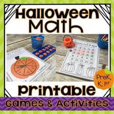 Race cars, meet cuddly penguins, and explore while practicing counting, sight words, and more kindergarten skills. Halloween Math Games Printable Activities Kindergarten 1st Grade Prek