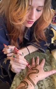 Henna body art at Art in the Park