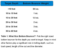 Bottom Bouncer Rigs Line On Fishing Bouncers Rigs Fish