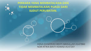 January 8, 2021 2 min read. Perkara Yang Membatalkan Dan Tidak Membatalkan Puasa Dari Su By Atika Aswad