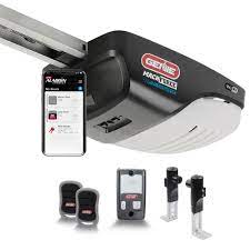 Genie Machforce Connect Xl 2hpc Premium Screw Drive Smart Garage Door Opener 8ft High Doors Alexa Google Assistant Ready 4063 Tnmso8 The Home Depot Smart Garage Door Opener Garage Door Opener Garage
