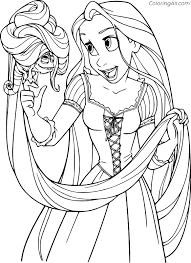 Select from 35641 printable crafts of. Rapunzel Playing With Pascal Coloring Page Coloringall