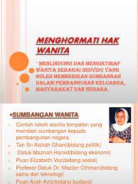Suara mereka bergema meriah di ruang demokrasi. Menghormati Hak Wanita