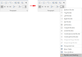 How To Use Paragraph Borders And Shading Microsoft Word 2016