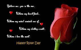 Romantic Rose Day Quotes For Girl Rose Day Shayari Rose Love Quotes Happy Rose Day Wallpaper