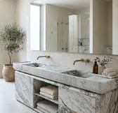 Bathroom vanity pink marble made #washroomsink #marblesink ...