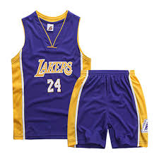 Nwt nike city edition swingman lebron james 23 jersey + shorts youth xl. Xs Xxl Frhlh Kobe Bryant 24 Los Angeles Lakers Mens Adult Basketball Shorts Jersey Boys Youth Student Sportswear Set Jersey Tops And Shorts Sports Outdoors Clothing