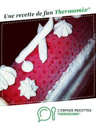Buche Glacee Framboise Nougat Recette Buche Glacee Buche De Noel Au Thermomix Framboise