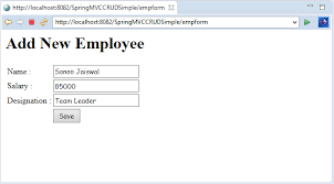 Server of the website is located in germany. Spring Mvc Crud Example Javatpoint