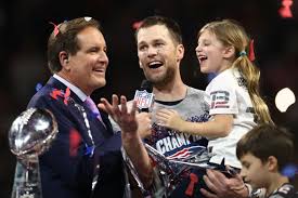He also holds multiple super bowl records that may never be touched — and he's only going to add to them on sunday. Tom Brady Kisses Gisele Bundchen Celebrates Super Bowl Win With Kids Sweet Pics Entertainment Tonight