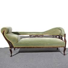 Antique howard & sons portarlington large sofa original ticking upholstery. Lot 506 An Edwardian Stained Beechwood Scroll End