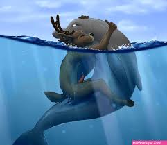 hentai deer furry human on feral - Free Hentai Pic