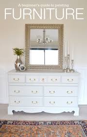 Use the color that will be visible through the next layer of paint. Diy Dresser Paintings