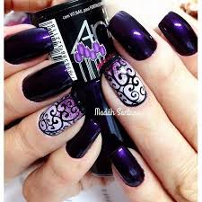 See more ideas about körmök, köröm, körömötletek. 16 Fabulous Purple Nail Designs To Try Styles Weekly