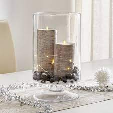 I pick them up every chance i get and i just can't seem to collect enough of them. London Large Clear Hurricane Candle Holder Reviews Crate And Barrel Candle Decor Hurricane Candles Hurricane Candle Holders