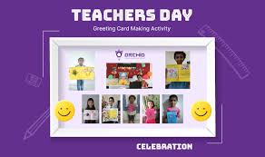 See more ideas about teachers day card, cards handmade, inspirational cards. Teachers Day Greeting Card Making Activity A Y 2020 Ocis