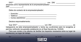 Ou seja, aos portadores do certificado digital covid da ue deixa de ser necessário aplicar os procedimentos de testagem e quarentena obrigatória, exigidos à chegada aos países. Coronavirus Este Es El Certificado Que Tiene Que Firmar Tu Empresa Si Tienes Que Seguir Yendo A Trabajar Sociedad Cadena Ser