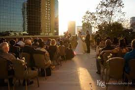 Rooftop City Wedding At The Fairmont Dallas In Downtown Dallas Tx Fairmontdallas Fairmont Hotel Fairmont Rooftop Wedding