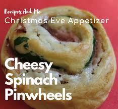 Roasted parmesan garlic shrimp if you're looking for a traditional christmas appetizer that's exceptionally delicious and easy to make, this is it. Cheesy Spinach Pinwheels Recipes Me