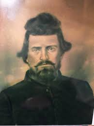 This is a picture of Willis W. Long and his first wife Mary. Mary is buried  at Stock Hill Cemetery near her infant daughter Bertha Long and her  father-in-law Joseph C. LONG.