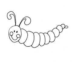 (please no dates on any drawings). A Funny Caterpillar With Big Smile Coloring Page Kids Play Color