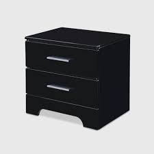 Rated 4 out of 5 by minnieg from exactly as described images are a faithful reproduction of rated 5 out of 5 by clodagh c from thais bedside table this is super easy to put together, and you have the option to attach the wooden legs or not. Hudson 2 Drawer Nightstand Black Clickdecor Target