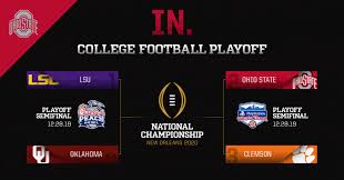 Four teams (and likely more in a few years) clash on the grandest stages in college football for a chance at. College Football Playoff Central 2020 Ohio State Buckeyes