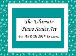 Complete Piano Scales Cards For Abrsm Exams 2017 18 Grades 1 To 8