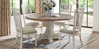 You will like the way the chairs. Farm Cottage White 5 Pc Round Dining Room Rooms To Go