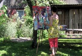 Malen Im Garten Malen Acryl