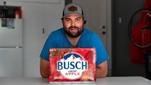 First Time Trying Busch Light Apple Youtube