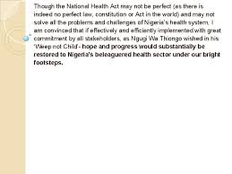 Hier sollte eine beschreibung angezeigt werden, diese seite lässt dies jedoch nicht zu. Overview Of The National Health Act Its Implications