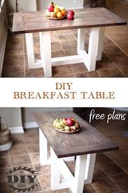 Diy Breakfast Table Diy Breakfast Breakfast Table Small Kitchen Tables
